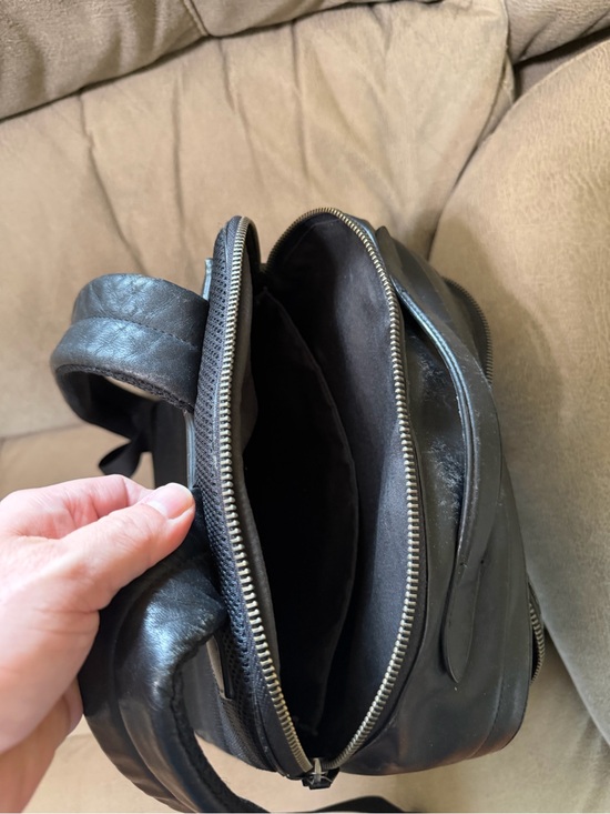 lululemon trash bag pants Panda-monium Leggings Barre Trash Trash Bag Laptop Backpack 15.6